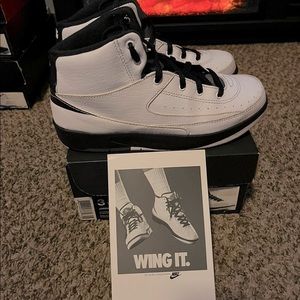 Retro Jordan 2. Wing it. Like new. With box